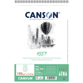 CANSON Al 30Fl Spirale 1557®  A4 180G Dessin