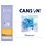 CANSON Bl 12Fl Colé 1 Coté Montval ® 24x32cm 300G Grain Fin Blanc Naturel