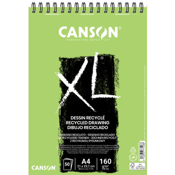 CANSON Al Spirale 50Fl Xl®  A4 160G Recycle