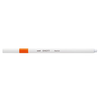 UNI-BALL Emott Feutre pointe fine 0,4mm Orange Foncé