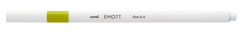 UNI-BALL Emott Feutre pointe fine 0,4mm Vert Pomme