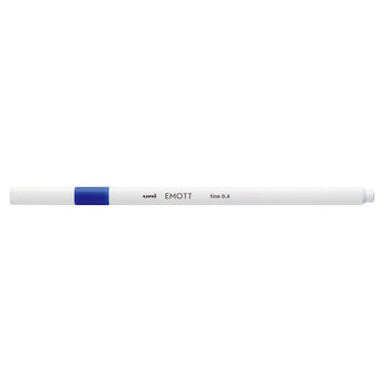 UNI-BALL Emott Feutre pointe fine 0,4mm Bleu