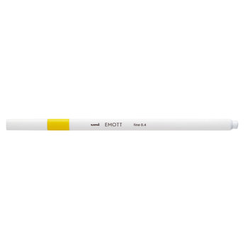 UNI-BALL Emott Feutre pointe fine 0,4mm Jaune