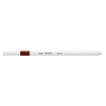 UNI-BALL Felt pen fine point 0,4mm Brown