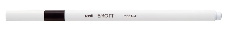 UNI-BALL Emott Feutre pointe fine 0,4mm Noir