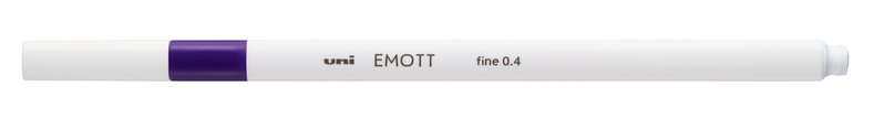 UNI-BALL Emott Feutre pointe fine 0,4mm Violet