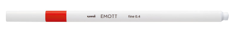 UNI-BALL Emott Feutre pointe fine 0,4mm Rouge