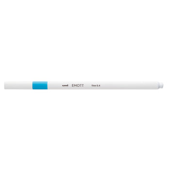 UNI-BALL Emott Feutre pointe fine 0,4mm Bleu Clair