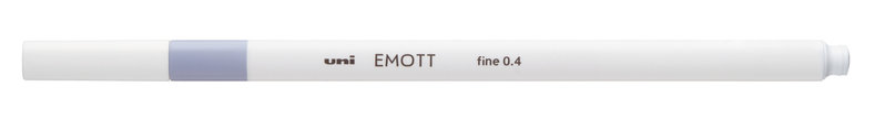 UNI-BALL Emott Feutre pointe fine 0,4mm Brume Marine