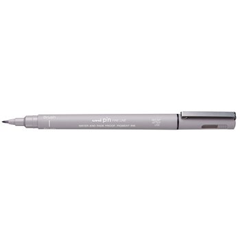 UNI-BALL Technical felt Uni Pin Brush Light grey