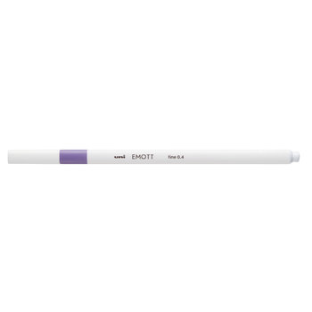 UNI-BALL Emott Feutre pointe fine 0,4mm Lilas