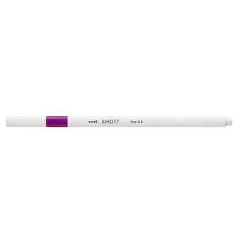 UNI-BALL Emott Feutre pointe fine 0,4mm Mauve