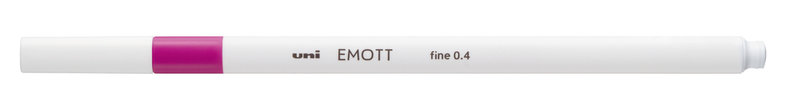 UNI-BALL Emott Feutre pointe fine 0,4mm Rose Vif