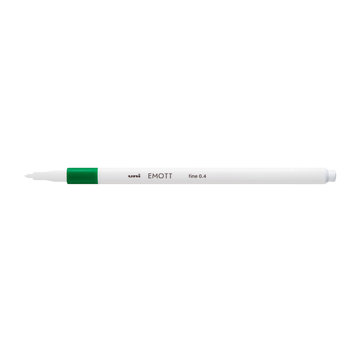 UNI-BALL Felt pen fine point 0,4mm Green Pine