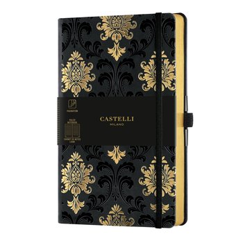 CASTELLI C&G Notebook Large Format Lined Baroque Gold