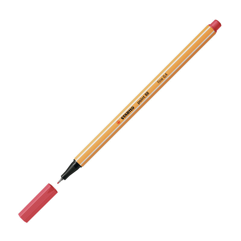 STABILO Point 88 - rouge terracotta