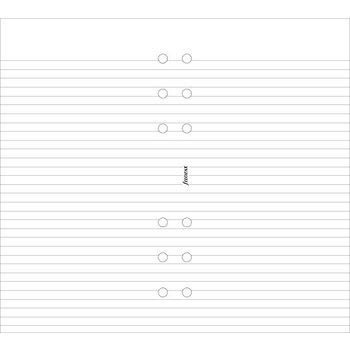 FILOFAX Refill Personal Notepad Line Perforates Blc