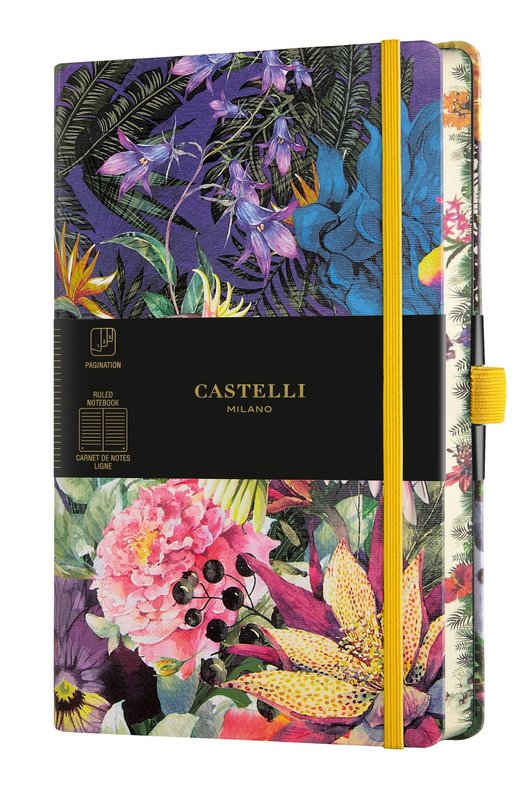 CASTELLI Carnet Eden Grand Format Ligne Cockatiel