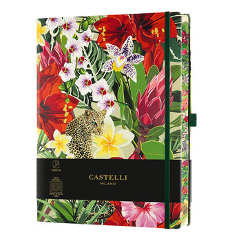 CASTELLI Carnet Eden Tres Grand Format Ligne Leopard