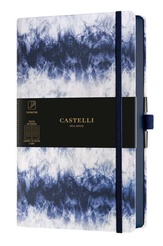 CASTELLI Carnet Shibori Grand Format Ligne Steam