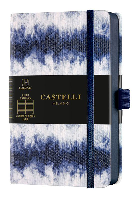 CASTELLI Carnet Shibori Poche Ligne Steam