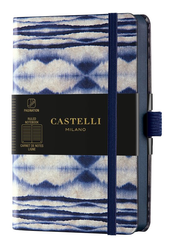 CASTELLI Carnet Shibori Poche Ligné Mist