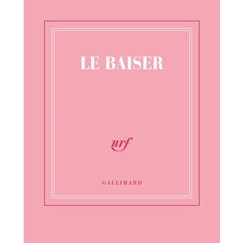 GALLIMARD Carnet poche couleur - Le baiser