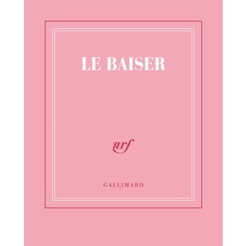 GALLIMARD Carnet Poche Rose "Le Baiser"