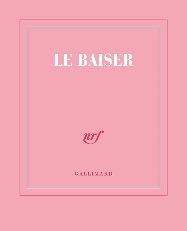 GALLIMARD Carnet Poche Rose "Le Baiser"