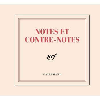 GALLIMARD Mini "Notes And Counter Notes" Pad