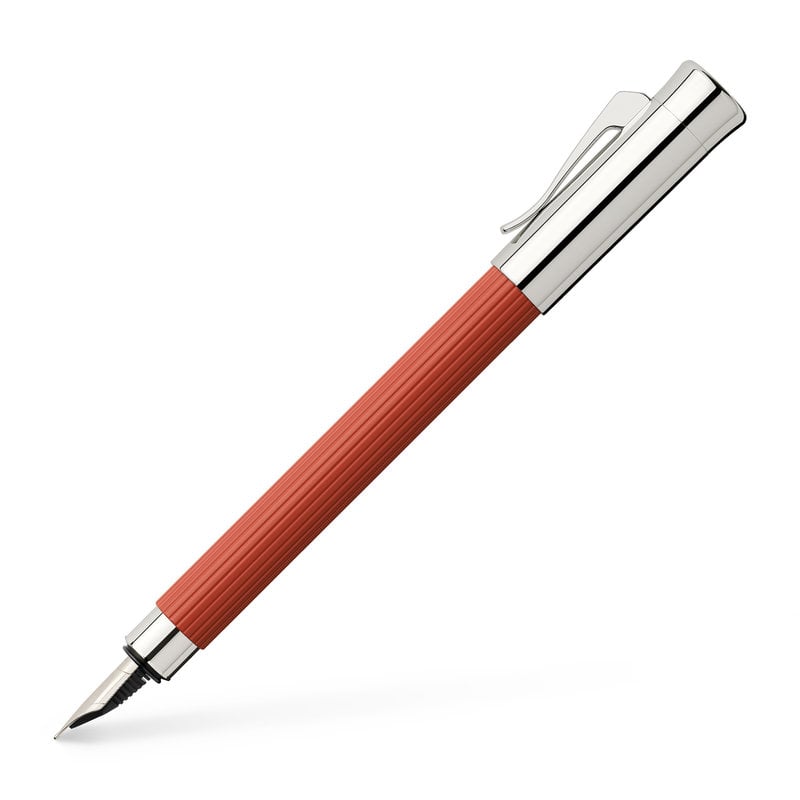 FABER CASTELL Fountain penTamitio, India Red M