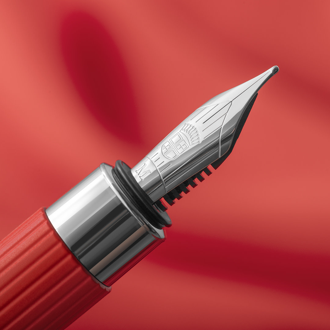 FABER CASTELL Stylo Plume M Tamitio Rouge Indien