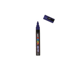 UNI-BALL Posca Marqueur pointe conique moyenne PC5M Bleu de Prusse