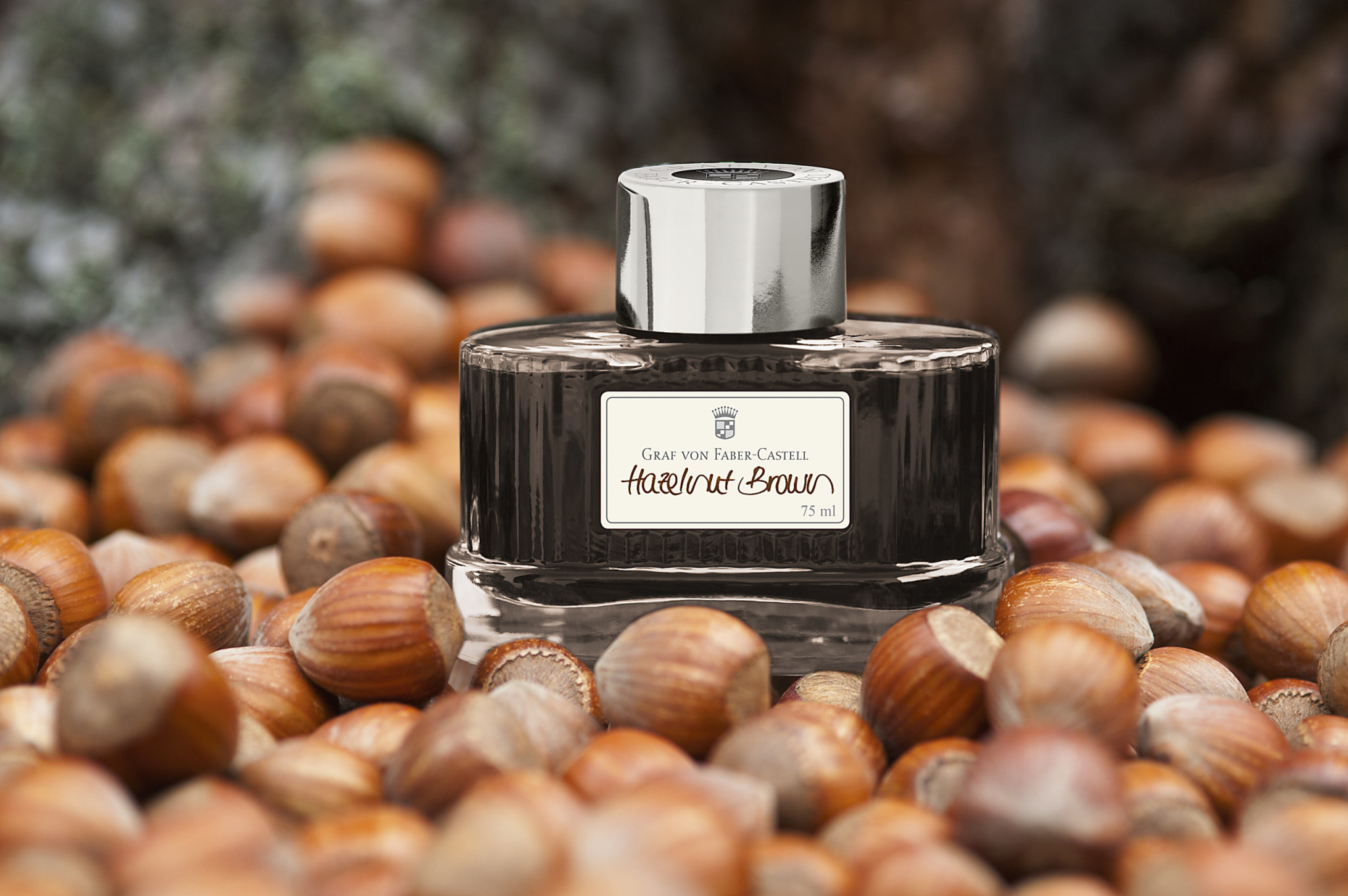 FABER CASTELL Flacon d’encre « Marron noisette » 75 ml