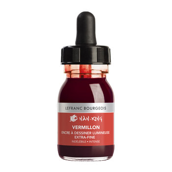 LEFRANC BOURGEOIS Nan-King Color Ink 30Ml Vermilion