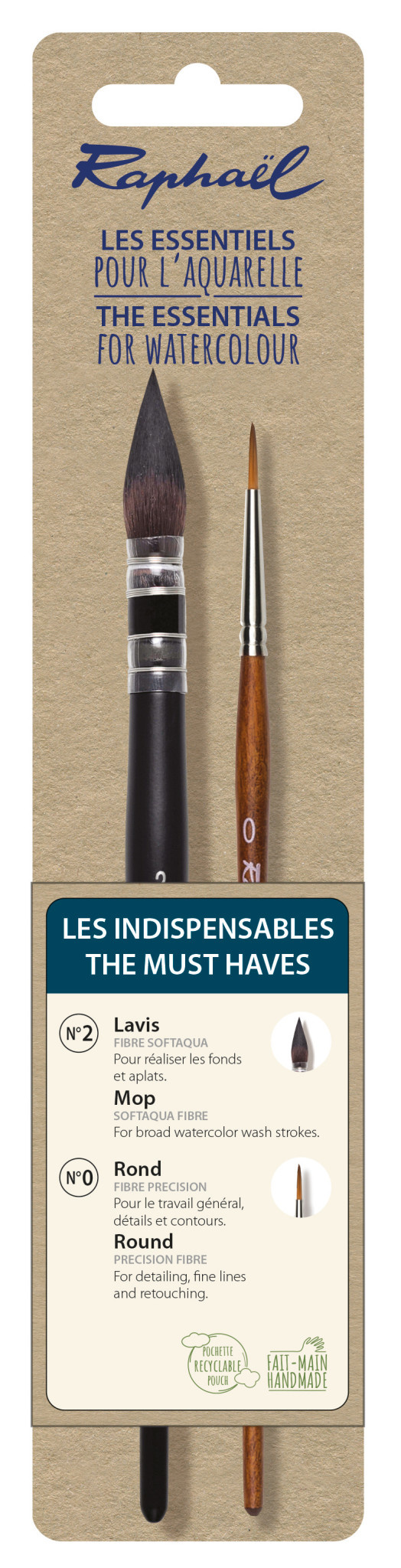 RAPHAEL Pochette GREEN set indispensable