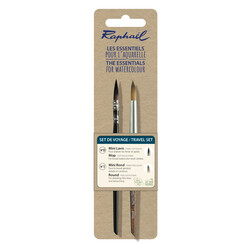 RAPHAEL Pochette GREEN pour l'Aquarelle - set de voyage