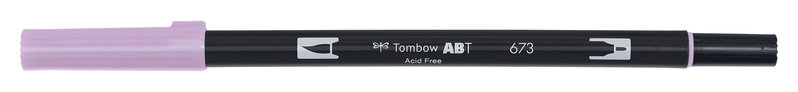 TOMBOW ABT-673 Feutres pinceaux ABT Dual Brush Pen, orchidée