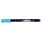 TOMBOW WS-BH96 Fudenosuke brush, hard point, neon blue