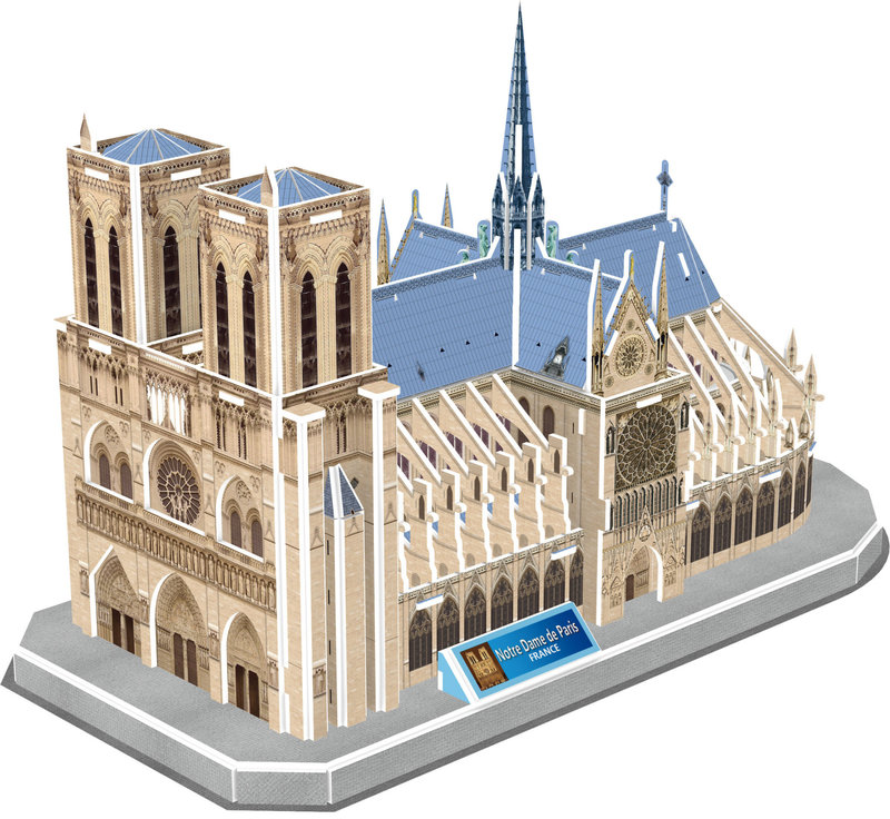 GRAINE CREATIVE Model Puzzle Notre Dame