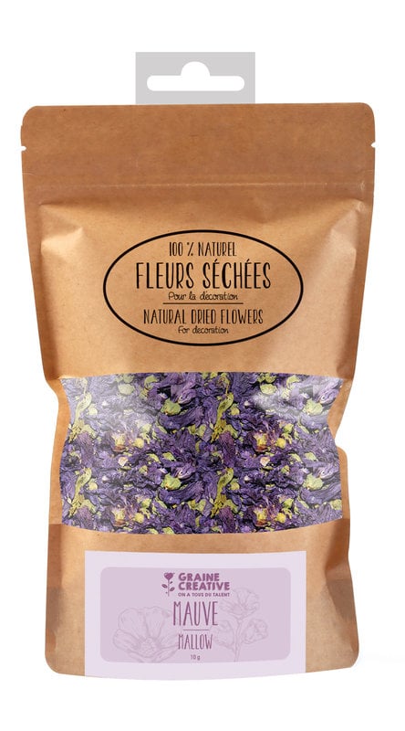 GRAINE CREATIVE Sachet 10G Dry Flowers Deco Purple