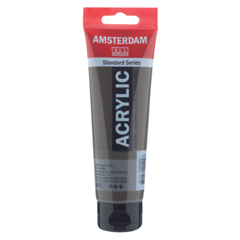 AMSTERDAM Peinture Acrylique Tube 120 ml Terre d'Ombre Naturelle 408