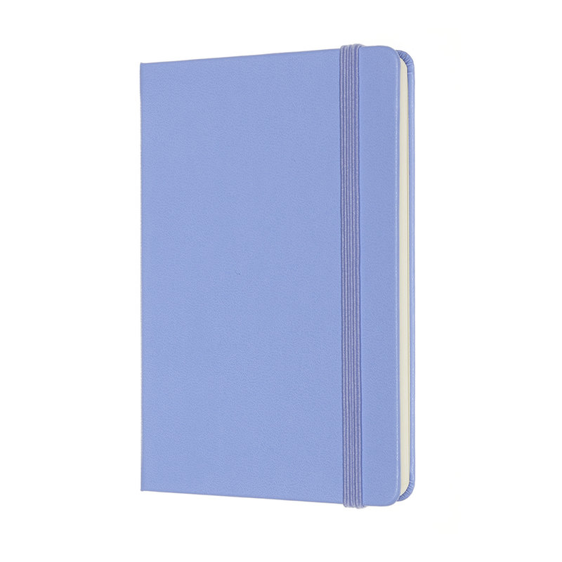 MOLESKINE Carnet Classique Format De Poche, À Pages Blanches, Bleu Hortensia, Couv Rigide