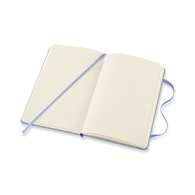 MOLESKINE Classic Pocket Size Notebook, White Pages, Hydrangea Blue, Hard Cover