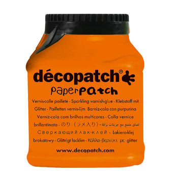 DECOPATCH Vernis colle pailletée 150g