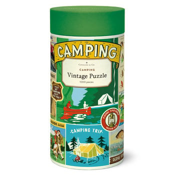 CAVALLINI & Co. Puzzle 1000 Pièces Camping 55x70cm