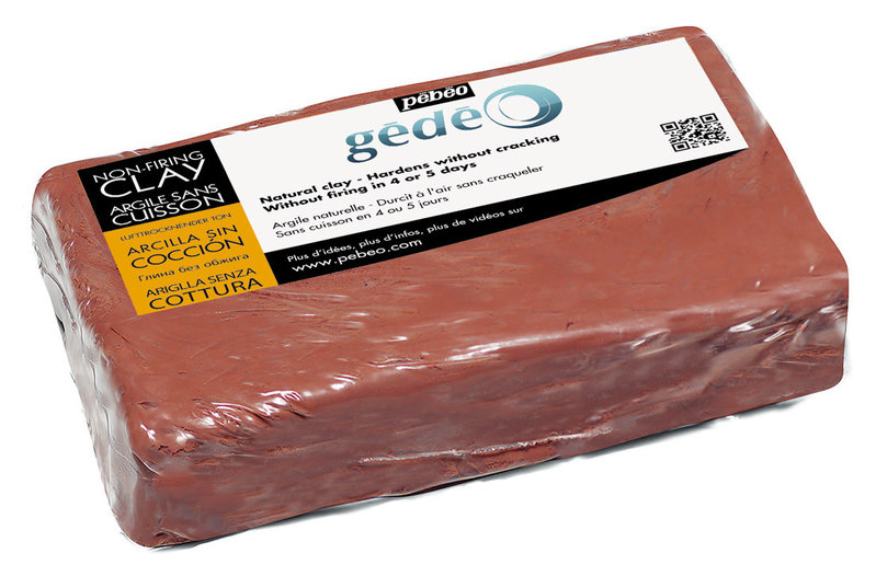 PEBEO GÉDÉO clay without cooking bread 1,5kg red