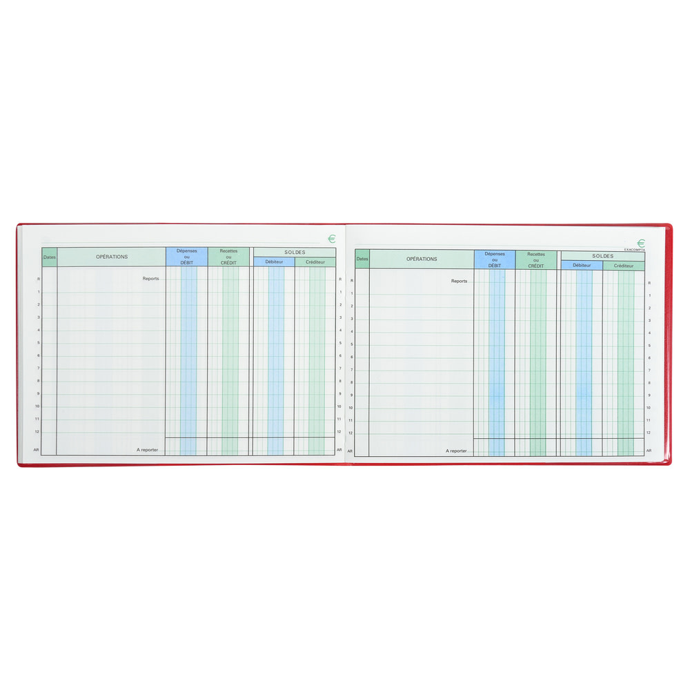 EXACOMPTA Carnet Position De Compte 11/15 48 Pages