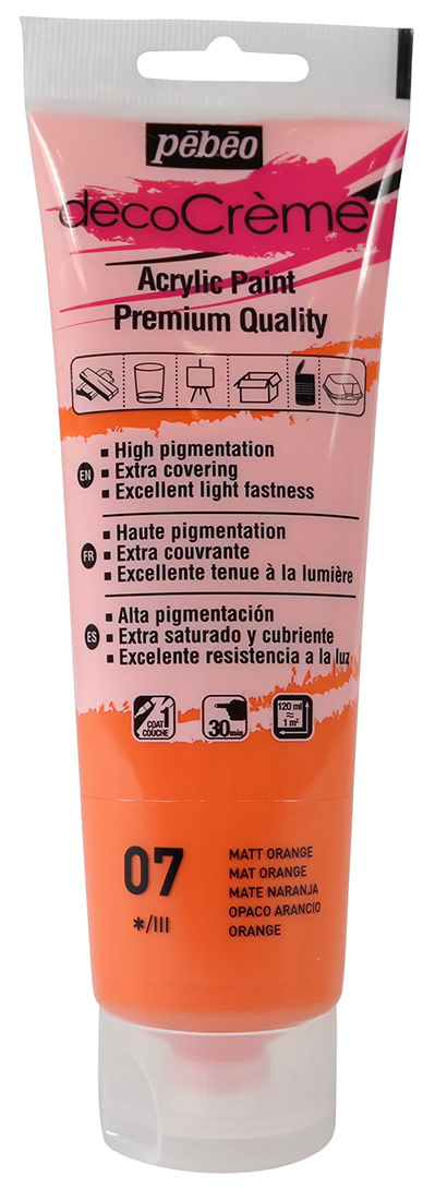 PEBEO Decocrème 120 Ml Orange