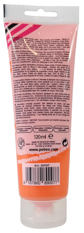 PEBEO Decocrème 120 Ml Orange